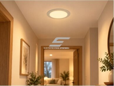 LED panelė | 15W | 230V | 2500-3000K | 60-70lm/W | Ø190x20mm | apvali | įleidžiama | IP20 | 4779041460567 LED panelė | 15W | 230V | 2500-3000K | 60-70lm/W | Ø190x20mm | apvali | įleidžiama | IP20 | 4779041460567