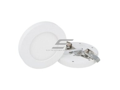 LED panelė | 6W | 230V | 2700K | 450lm | Ø113x13mm | apvali | įleidžiama | IP20 | LED line | EasyFix | 5901583248771 LED panelė | 6W | 230V | 2700K | 450lm | Ø113x13mm | apvali | įleidžiama | IP20 | LED line | EasyFix | 5901583248771
