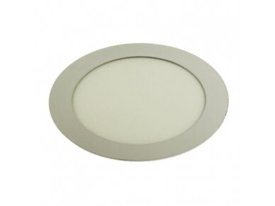 LED panelė | 12W | 230V | 4000-4500K | 60-70lm/W | Ø168x20mm | apvali | įleidžiama | IP20 | 4779041460550 LED panelė | 12W | 230V | 4000-4500K | 60-70lm/W | Ø168x20mm | apvali | įleidžiama | IP20 | 4779041460550