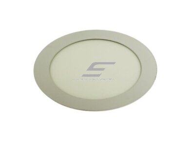 LED panelė | 9W | 230V | 4000-4500K | 45-55lm/W | Ø148x20mm | apvali | įleidžiama | IP20 | 4779041460536