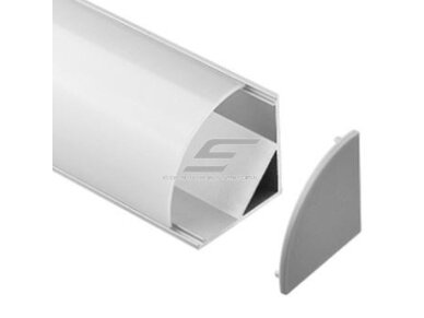 Profilis LED juostai | C-tipo | 3m | kampinis | virštinkinis | 4772124004764 Profilis LED juostai | C-tipo | 3m | kampinis | virštinkinis | 4772124004764