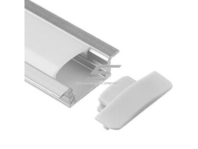 Profilis LED juostai | B-tipo | 3m | potinkinis | 4772124004740 Profilis LED juostai | B-tipo | 3m | potinkinis | 4772124004740