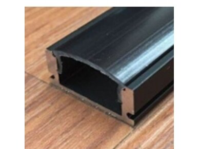Profilis LED juostai | 3m | virštinkinis | juodas | 4772124004696 Profilis LED juostai | 3m | virštinkinis | juodas | 4772124004696