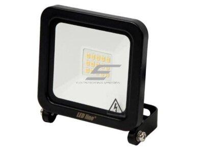 LED lauko teritorijos prožektorius | 10W | 230V | 6000K | 80lm/W | IP65 | juodas | LED line | PHOTON | 5907777476944