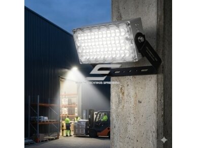 LED prožektorius | 120W | 18000lm | 4000K | 310x116x191mm | IP66 | aliuminis korpusas | lauko ir pramoniniam apšvietimui 1 LED prožektorius | 120W | 18000lm | 4000K | 310x116x191mm | IP66 | aliuminis korpusas | lauko ir pramoniniam apšvietimui 1