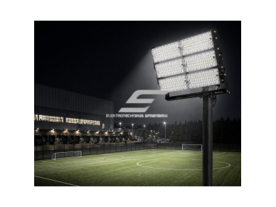 LED prožektorius | 720W | 108000lm | 4000K | 650x118x468mm | IP66 | aliuminis korpusas | profesionaliam lauko apšvietimui  1