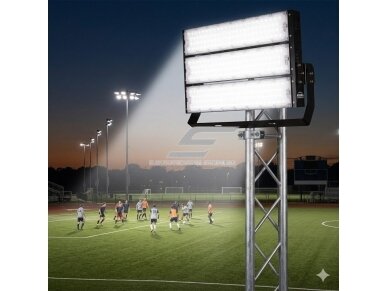 LED prožektorius | RGB / RGBW / RGBCW | 600W | 54000 lm | 20–90° kampas | RF nuotolinis valdymas | IP65 | lauko apšvietimas parkams, pastatams, reklamoms 2 LED prožektorius | RGB / RGBW / RGBCW | 600W | 54000 lm | 20–90° kampas | RF nuotolinis valdymas | IP65 | lauko apšvietimas parkams, pastatams, reklamoms 2