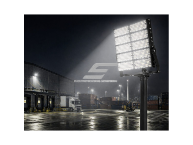 LED prožektorius | 960W | 144000lm | 4000K | 650x118x600mm | IP66 | aliuminis korpusas | profesionaliam lauko apšvietimui 1 LED prožektorius | 960W | 144000lm | 4000K | 650x118x600mm | IP66 | aliuminis korpusas | profesionaliam lauko apšvietimui 1