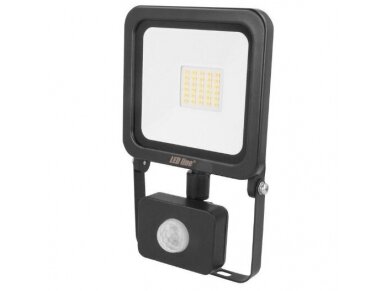 LED lauko teritorijos prožektorius su judesio jutikliu | 20W | 230V | 4000K | 1600lm | IP65 | juodas | LED LINE | PHOTON | 5907777470454 LED lauko teritorijos prožektorius su judesio jutikliu | 20W | 230V | 4000K | 1600lm | IP65 | juodas | LED LINE | PHOTON | 5907777470454