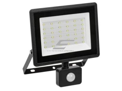 LED lauko teritorijos prožektorius su judesio jutikliu | 50W | 230V | 6500K | 4000lm | IP54 | IEK | LPDO602-50-65-K02 | 4606056398120 LED lauko teritorijos prožektorius su judesio jutikliu | 50W | 230V | 6500K | 4000lm | IP54 | IEK | LPDO602-50-65-K02 | 4606056398120