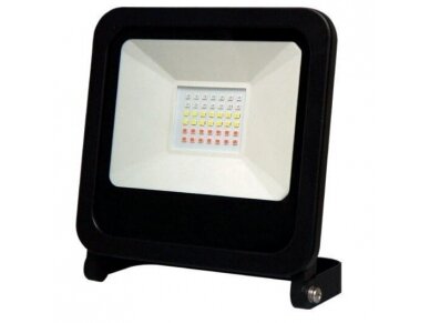 RGB LED lauko teritorijos prožektorius | 50W | 230V | IP65 | juodas | Bluetooth | TUYA | LED line | PHOTON | 5907777470492 RGB LED lauko teritorijos prožektorius | 50W | 230V | IP65 | juodas | Bluetooth | TUYA | LED line | PHOTON | 5907777470492
