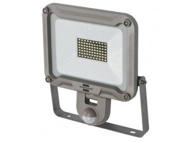 LED lauko teritorijos prožektorius su judesio jutikliu | 50W | 230V | 6500K | 4770lm | IP44 | Brennenstuhl | JARO 5050 P | 4007123656356