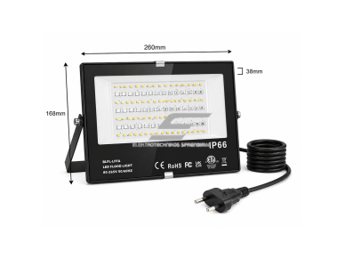 LED RGB išmanus lauko prožektorius | su APP valdymu | 30W | RGB + šiltai balta 2700K | IP66 | 7900lm | aliuminis korpusas 2 LED RGB išmanus lauko prožektorius | su APP valdymu | 30W | RGB + šiltai balta 2700K | IP66 | 7900lm | aliuminis korpusas 2