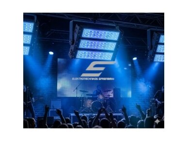 LED RGB prožektorius | 150W | 6850lm | IP65 | AC100–277V | nuotolinis valdymas | 60°/90° | lauko ir vidaus dekoratyviniam apšvietimui 3