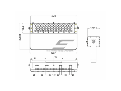 LED RGB prožektorius | 250W | DMX valdymas | 96x3W | IP65 | AC 100–277V | 20°–90° | dimeriuojamas | lauko, fasadų ir architektūriniam apšvietimui 2 LED RGB prožektorius | 250W | DMX valdymas | 96x3W | IP65 | AC 100–277V | 20°–90° | dimeriuojamas | lauko, fasadų ir architektūriniam apšvietimui 2