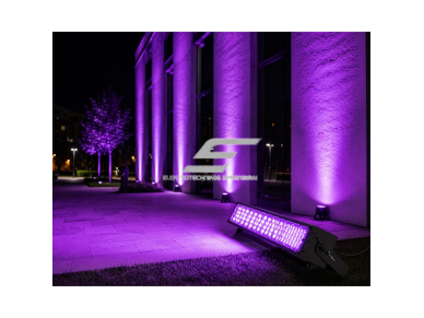 LED RGB prožektorius | 250W | DMX valdymas | 96x3W | IP65 | AC 100–277V | 20°–90° | dimeriuojamas | lauko, fasadų ir architektūriniam apšvietimui 3 LED RGB prožektorius | 250W | DMX valdymas | 96x3W | IP65 | AC 100–277V | 20°–90° | dimeriuojamas | lauko, fasadų ir architektūriniam apšvietimui 3