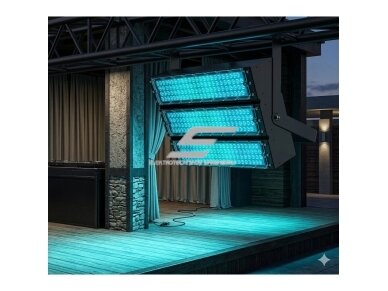 LED RGB prožektorius | 750W | DMX valdymas | 288x3W | IP65 | AC 100–277V | 20°–90° | dimeriuojamas | lauko, fasadų ir architektūriniam apšvietimui 4 LED RGB prožektorius | 750W | DMX valdymas | 288x3W | IP65 | AC 100–277V | 20°–90° | dimeriuojamas | lauko, fasadų ir architektūriniam apšvietimui 4