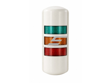 Sieninis LED perspėjimo švyturėlis | su garsiniu signalu | mirksintis / pastovus režimas | AC220V | 3W | IP54 | CNC staklėms | pramonės įrangai Sieninis LED perspėjimo švyturėlis | su garsiniu signalu | mirksintis / pastovus režimas | AC220V | 3W | IP54 | CNC staklėms | pramonės įrangai