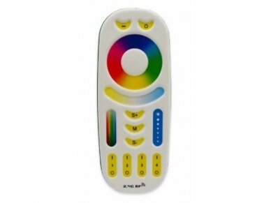 LED valdymo pultelis RGB +Šiltai/šaltai balta | 4 kanalai | Mi Light | 2029138200050