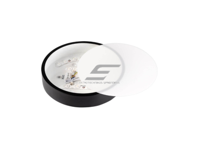 LED lubų šviestuvas | 18W | 4500K | 1350lm | 250 x 80 mm | virštinkinis | juodas | IP20 | Optonica PD18-A2 2