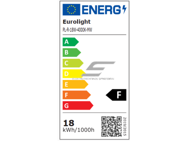 LED šviestuvas su judesio davikliu | 18W | 230V | 4000K | 1800lm | Ø230x60mm | virštinkinis | IP65 | baltas | Eurolight | HAMBURG TUV | PL-R-18W-4000K-MW | 6920057184079 1 LED šviestuvas su judesio davikliu | 18W | 230V | 4000K | 1800lm | Ø230x60mm | virštinkinis | IP65 | baltas | Eurolight | HAMBURG TUV | PL-R-18W-4000K-MW | 6920057184079 1