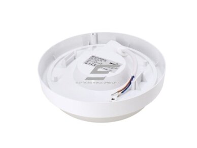 Hermetinis LED šviestuvas | 12W | 230V | 4000K | 1150lm | Ø178x51mm | apvalus | virštinkinis | IP54 | baltas | Bemko | C45-KAN2-12-WHR-4K | 5900280968388 2