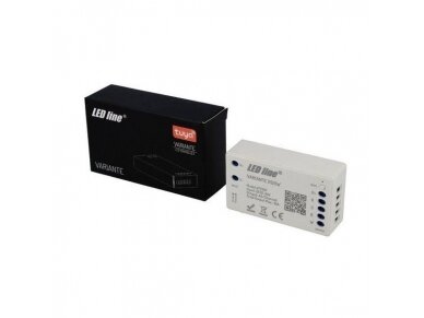 LED valdiklis | 12-24V| 4x4A | RGBW | Wi-Fi | TUYA | VARIANTE +RF | LED line 1