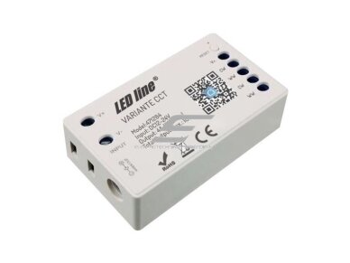 LED valdiklis | 12-24V | 4x4A | CCT | Wi-Fi | TUYA | VARIANTE +RF | LED line | 5907777471284 LED valdiklis | 12-24V | 4x4A | CCT | Wi-Fi | TUYA | VARIANTE +RF | LED line | 5907777471284