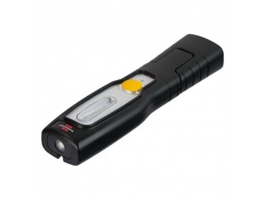 LED darbinis žibintuvėlis | prožektorius | 250lm+70lm | 3,7V | 1Ah | įkraunamas | kompaktiškas | nešiojamas | lankstomas | IP20 | Brennenstuhl | HL 200 A | 1175430010 | 4007123663149 LED darbinis žibintuvėlis | prožektorius | 250lm+70lm | 3,7V | 1Ah | įkraunamas | kompaktiškas | nešiojamas | lankstomas | IP20 | Brennenstuhl | HL 200 A | 1175430010 | 4007123663149