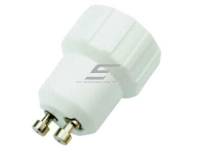 Perėjimas | adapteris | lizdas lemputei iš GU10 į E14 | SW013 | 2050710202582 Perėjimas | adapteris | lizdas lemputei iš GU10 į E14 | SW013 | 2050710202582