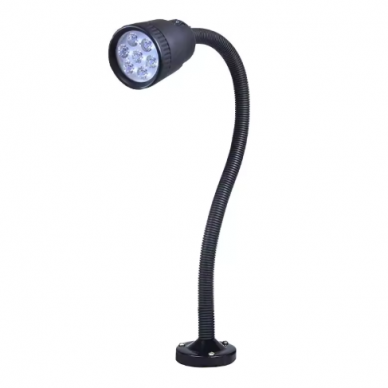 Magnetic LED Work Light | with flexible handle | 7W | 6000K | 230V | for workshops, machine tools, sewing machines | IP33