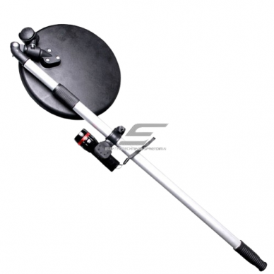 Teleskoopiline kontrollpeegel LED valgustiga | peegel Ø220mm | 64,5-112,5cm | alumiinium 2 Teleskoopiline kontrollpeegel LED valgustiga | peegel Ø220mm | 64,5-112,5cm | alumiinium 2
