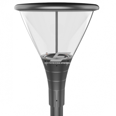 LED pargivalgusti 60W | 230V | 4000K | 9000lm | IP66 | must | Nolina 2