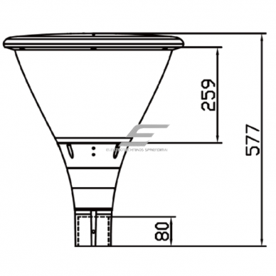 LED pargivalgusti 60W | 230V | 4000K | 9000lm | IP66 | must | Nolina 4 LED pargivalgusti 60W | 230V | 4000K | 9000lm | IP66 | must | Nolina 4