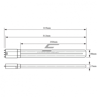 LED lamp | 2G11 | 12W | 230V | 1440lm | 3000K | equivalent (fluorescent compact lamp 24W) | Philips 1 LED lamp | 2G11 | 12W | 230V | 1440lm | 3000K | equivalent (fluorescent compact lamp 24W) | Philips 1