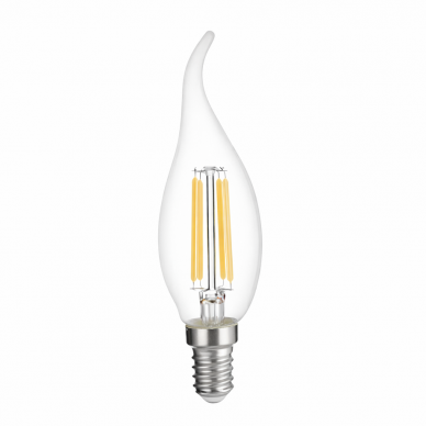 LED pirn E14 | küünlakujuline | 4W | 2700K | 400lm | 300° | hämardatav | 35 x 115 mm | IP20 | Optonica SP4-A6 LED pirn E14 | küünlakujuline | 4W | 2700K | 400lm | 300° | hämardatav | 35 x 115 mm | IP20 | Optonica SP4-A6