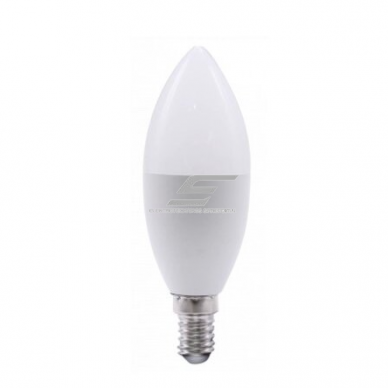 LED spuldze E14 | sveces forma | 10W | 6000K | 1000lm | 180° | 38 x 116 mm | balta/pelēka | IP20 | Optonica SP9-A3 LED spuldze E14 | sveces forma | 10W | 6000K | 1000lm | 180° | 38 x 116 mm | balta/pelēka | IP20 | Optonica SP9-A3