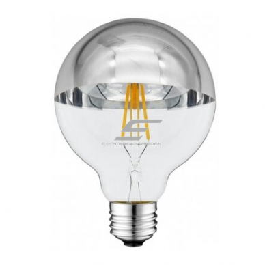 Dekoratīvā LED spuldze E27 | 4 W | 2700K | 400 lm | 180° | 95 × 140 mm | daļēji sudrabota | IP20 | Optonica SP4-A4 Dekoratīvā LED spuldze E27 | 4 W | 2700K | 400 lm | 180° | 95 × 140 mm | daļēji sudrabota | IP20 | Optonica SP4-A4