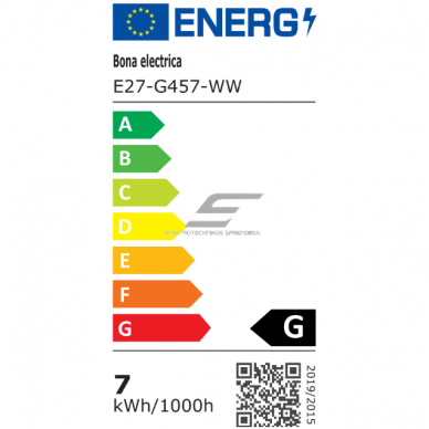LED lamp E27 | 7W | 3000K | 560lm | G45 | 4779041466064 1 LED lamp E27 | 7W | 3000K | 560lm | G45 | 4779041466064 1