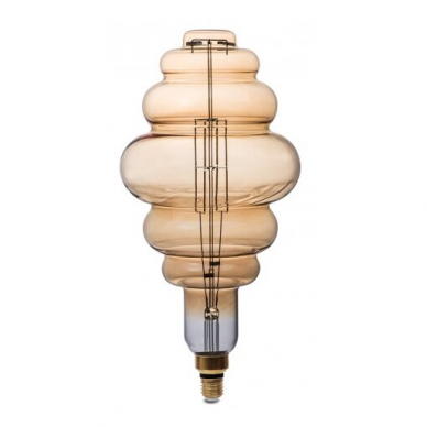 LED lampa E27 | Optonica SP8-A1 | 8 W | 1800 K | 810 lm | 300° | ar regulējamu spilgtumu | 200 × 410 mm | zelta | IP20 LED lampa E27 | Optonica SP8-A1 | 8 W | 1800 K | 810 lm | 300° | ar regulējamu spilgtumu | 200 × 410 mm | zelta | IP20