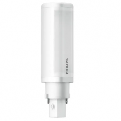LED spuldze G24d-1 | 5,9W | 230V | 600lm | 3000K | analogs (kompaktā luminiscences spuldze 13W) | Philips LED spuldze G24d-1 | 5,9W | 230V | 600lm | 3000K | analogs (kompaktā luminiscences spuldze 13W) | Philips