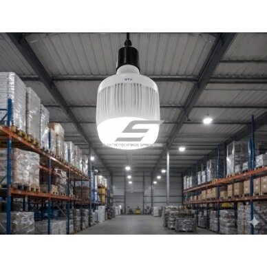 Rūpnieciskā LED spuldze E40 | F140 | 43W | 4000K | 4600 lm | 185–250V | GTV | LD-ALF140-43W 2
