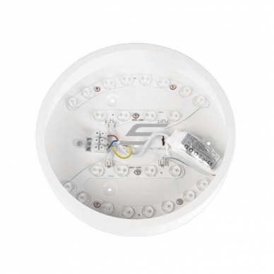 LED Ceiling Light | 18W | 3000K | 1350lm | 250 x 80 mm | Surface-mounted | White | IP20 | Optonica PD18-A2 1