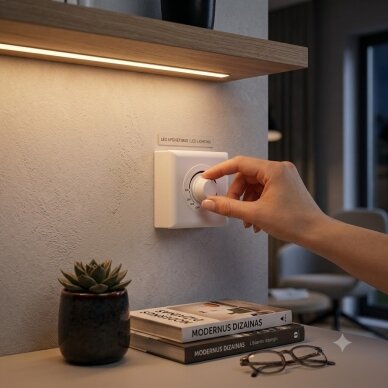LED dimming controller | dimmer | 0–10VDC | surface-mounted / flush-mounted 1 LED dimming controller | dimmer | 0–10VDC | surface-mounted / flush-mounted 1