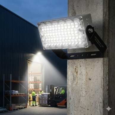 LED floodlight | 120W | 18000lm | 3000K | 310x116x191mm | IP66 | aluminum housing | for outdoor and industrial lighting 1 LED floodlight | 120W | 18000lm | 3000K | 310x116x191mm | IP66 | aluminum housing | for outdoor and industrial lighting 1