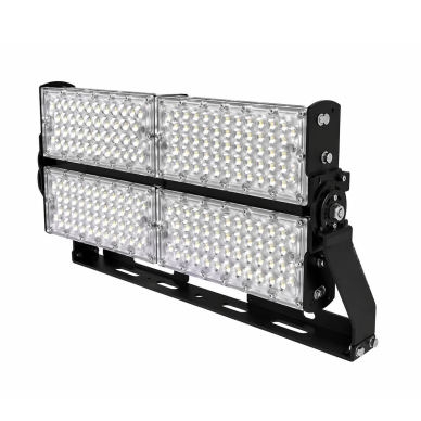 LED floodlight | 480W | 72000lm | 5700K–6500K | 650x118x336mm | IP66 | aluminum housing | for professional outdoor lighting
