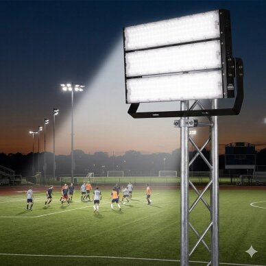 Reflektor LED | RGB / RGBW / RGBCW | 600W | 54000 lm | kąt świecenia 20–90° | sterowanie RF | IP65 | oświetlenie zewnętrzne do parków, budynków i reklam 2 Reflektor LED | RGB / RGBW / RGBCW | 600W | 54000 lm | kąt świecenia 20–90° | sterowanie RF | IP65 | oświetlenie zewnętrzne do parków, budynków i reklam 2