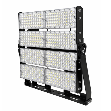 LED prožektor | 960W | 144000lm | 3000K | 650x118x600mm | IP66 | alumiiniumkorpus | professionaalseks välisvalgustuseks