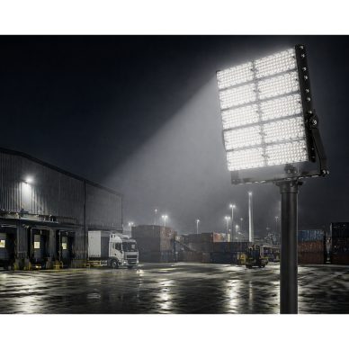 Naświetlacz LED | 960W | 144000lm | 5700K–6500K | 650x118x600mm | IP66 | obudowa aluminiowa | do profesjonalnego oświetlenia zewnętrznego 1