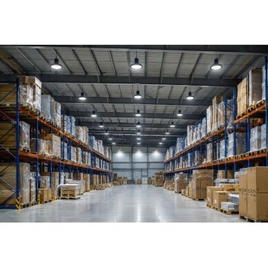 UFO type LED high bay light | 100W | 230V | 5700K | 13000lm | IP44 | Margo | 008796 | 5902216725362 4